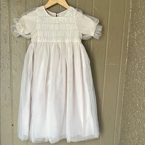 Nellystella Elegant girl cream Tulle Dress